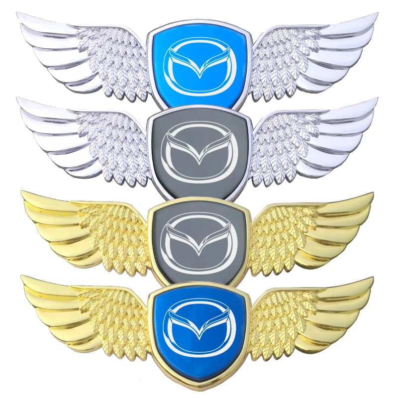 

Car Side Badge Sticker Front Hood Emblem Decal for Mazda 3 5 7 RX8 RX7 MX3 MX5 CX9 CX7 CX5 MX3 MX5 Atenza Axela Protege Speed