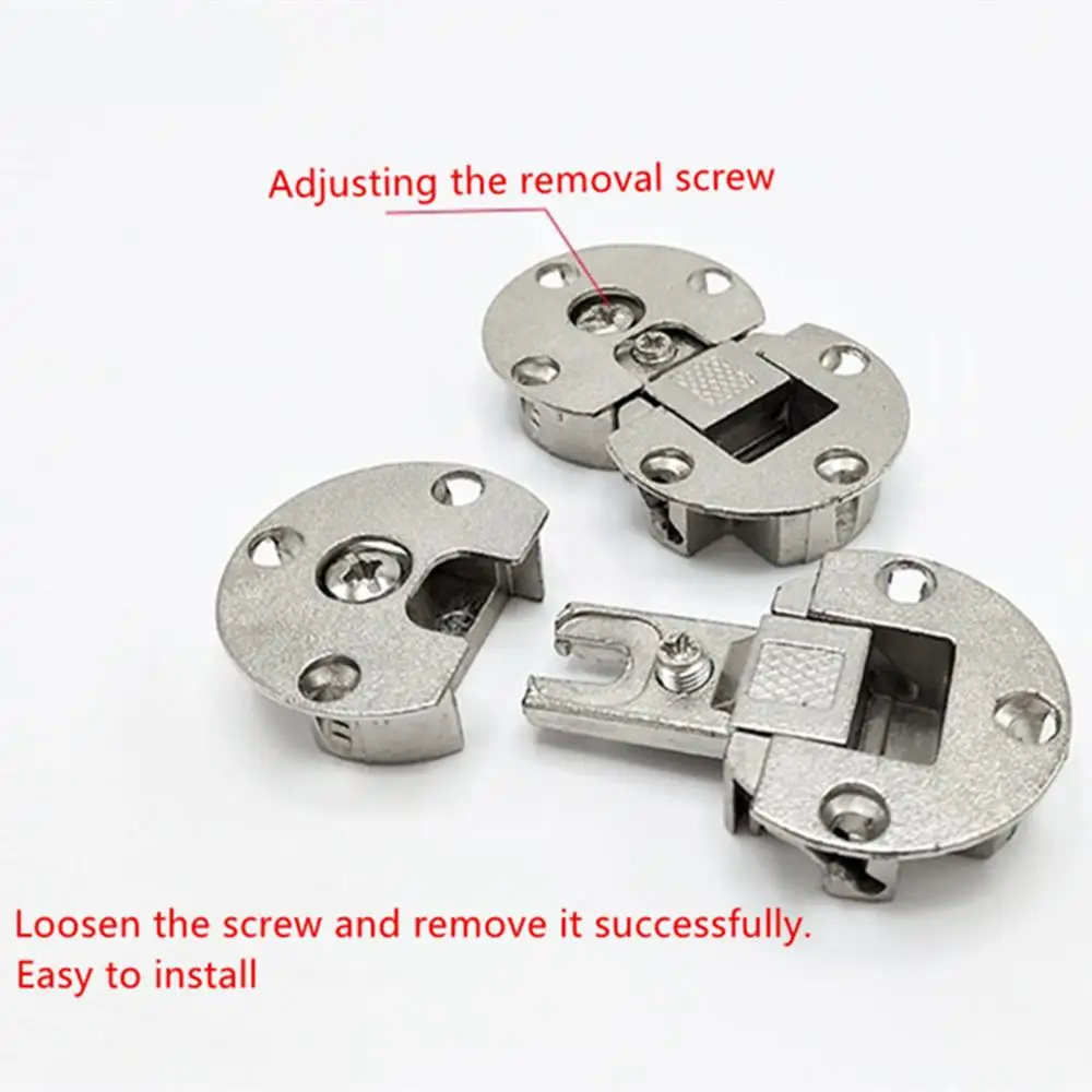 Полукруглые двойные чашки вверх и вниз дверь плоское 180 градусов пиратское