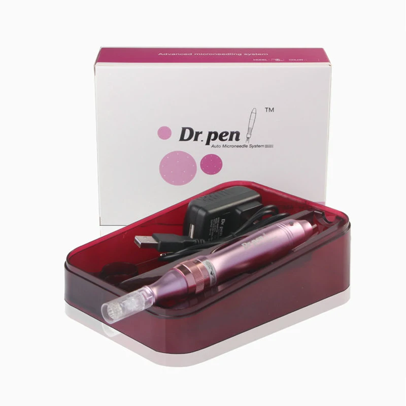 Беспроводной аппликатор Dr.Pen M7 W для кожи Дерма ручка с микроиглами и гиалуроновой