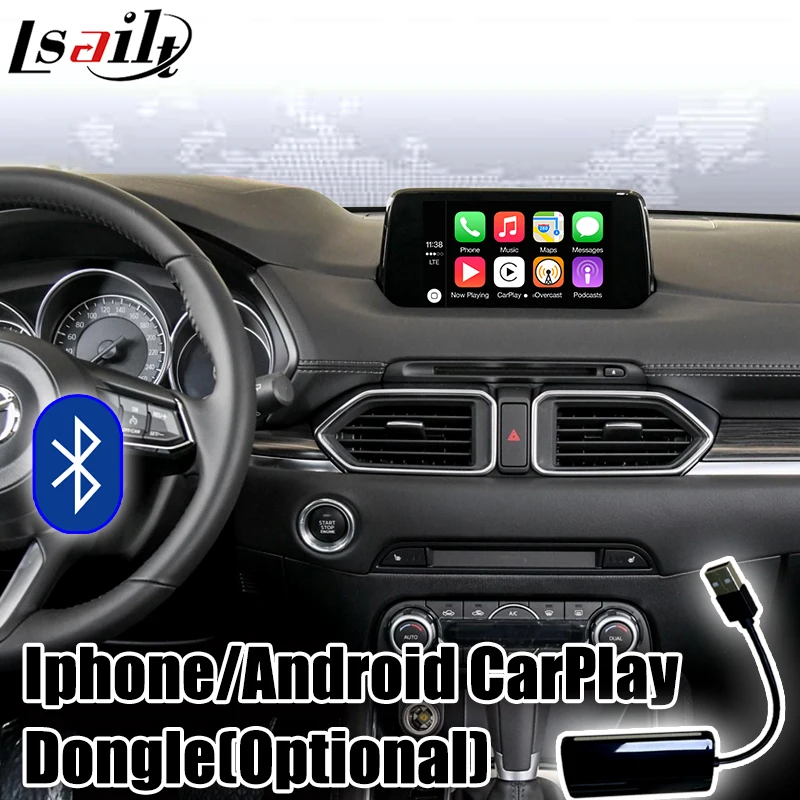 Android 7 1 gps-навигатор для Mazda CX-5 MX-5 CX-9 2014-2019 мультимедийный интерфейс видео с