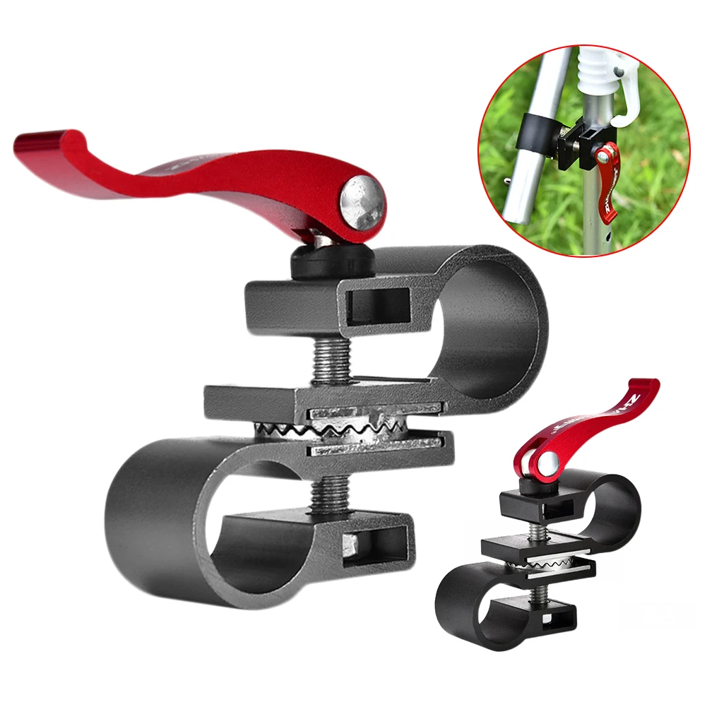 

Universal Heavy Duty Fishing Chair Umbrella Stand Holder Fixed Clip Easy Install Aluminum Alloy Clamp Fishing Accessory 22+25mm