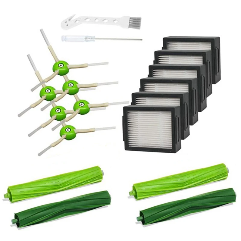 

Высокоэффективные запасные части для кистей для обработки кромок, для IRobot Roomba I7 I7 +/I7 Plus E5 E6, аксессуары для пылесоса