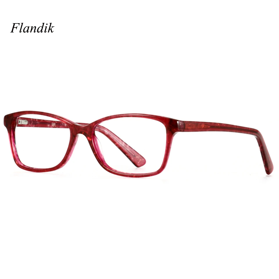 Женские ацетатные винтажные оптические очки для близорукости оправа очков