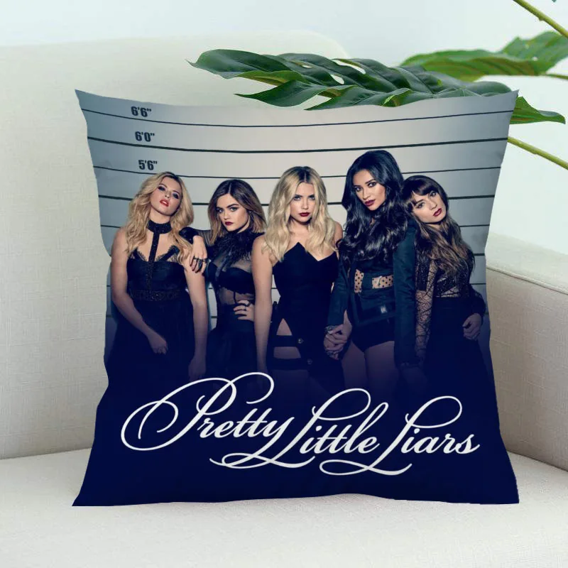 Надписью Pretty Little Liars и наволочка Спальня для дома или офиса декоративные
