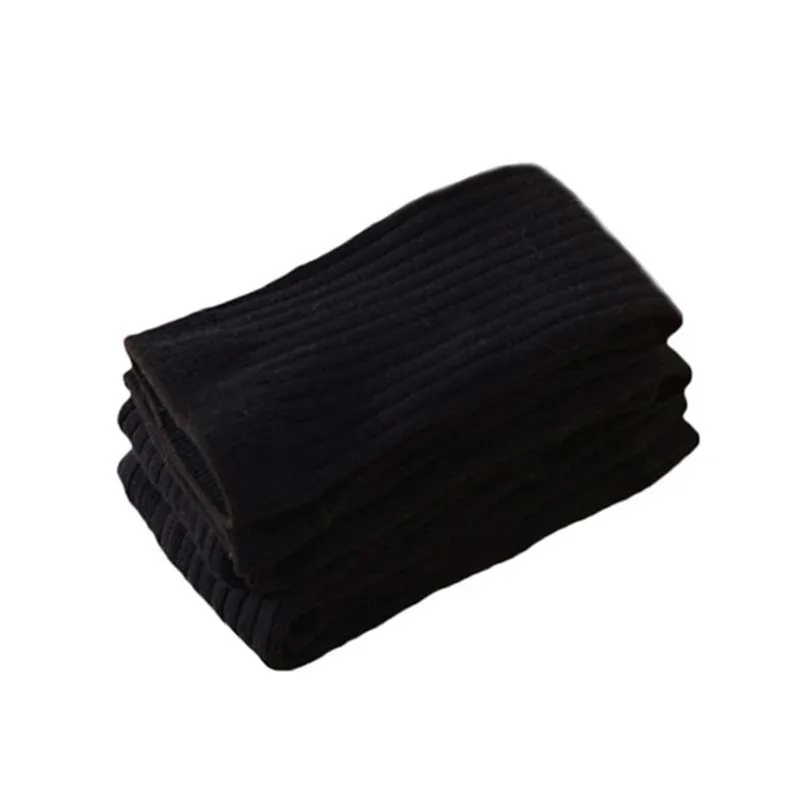 Леггинсы хлопковые однотонные для девочек теплые облегающие брюки карандаш