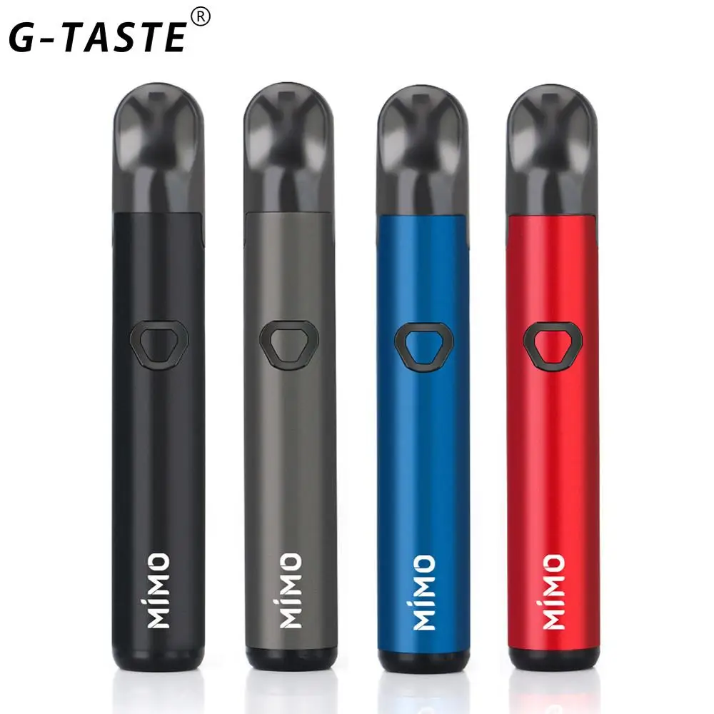 2019 новейший набор для электронной сигареты G taste Mimo pod kit 450 мАч встроенный