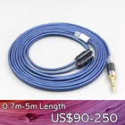 LN004826 наушники чистого серебра кабель PEP изолированный Для Shure srh1440 srh1840 SRH1540
