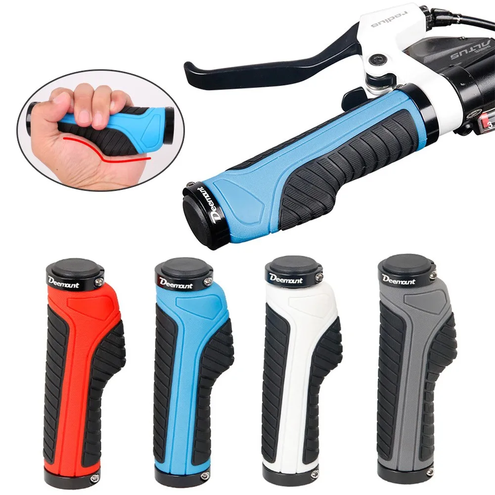 

1 Pair Bicycle Grip Bilateral Locking Comfortable Durable Handlebar Cover