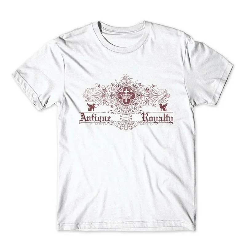 

Футболка антикварная королевская 100% хлопок, Премиум-футболка, новинка, популярная футболка без надписи, летняя футболка, мужские топы, футб...