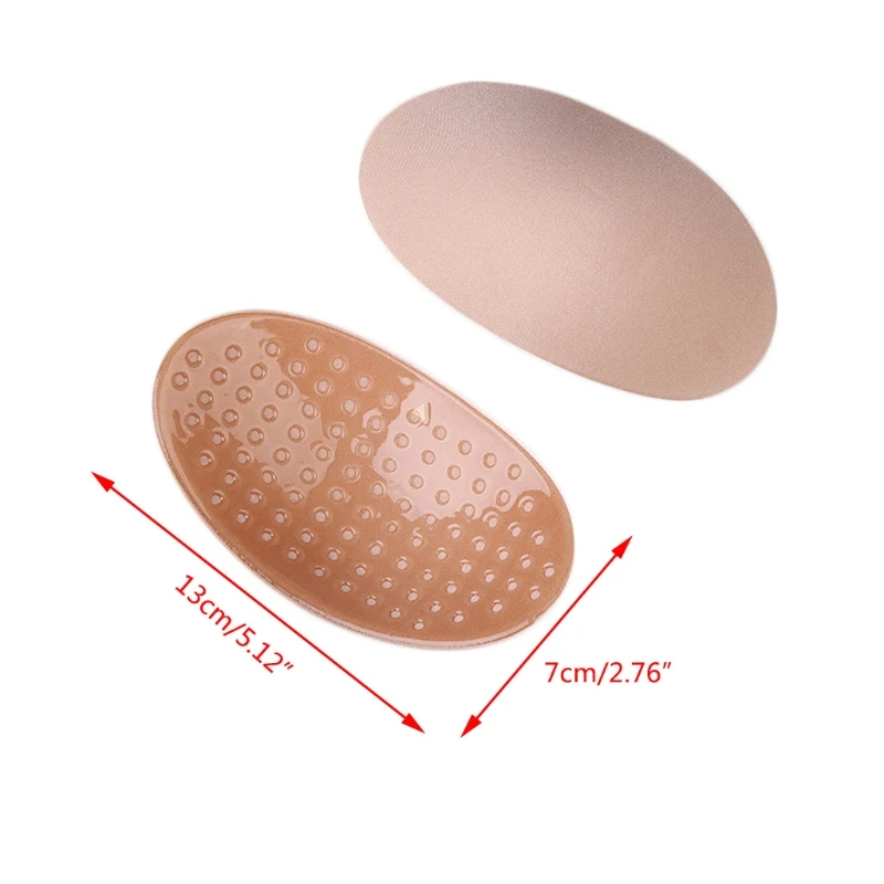 

Anti-Slip Silicone Shoulder Pads Invisible Breathable Adhesive Cushion for Womens Clothing Shoulder Slip Height Enhancer