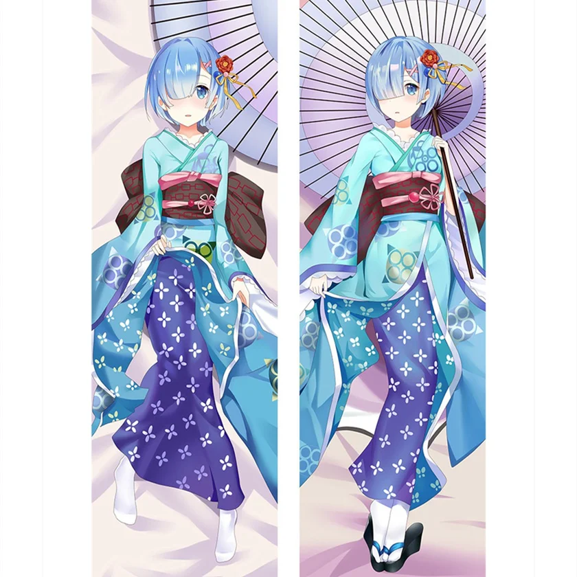 Двусторонняя наволочка dakimakura для девушек обнимающих тело подушки с принтом в