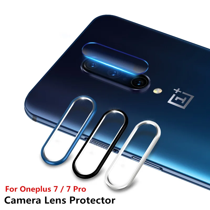 Защитное кольцо для объектива камеры OnePlus 7 стеклянная металлическая задняя