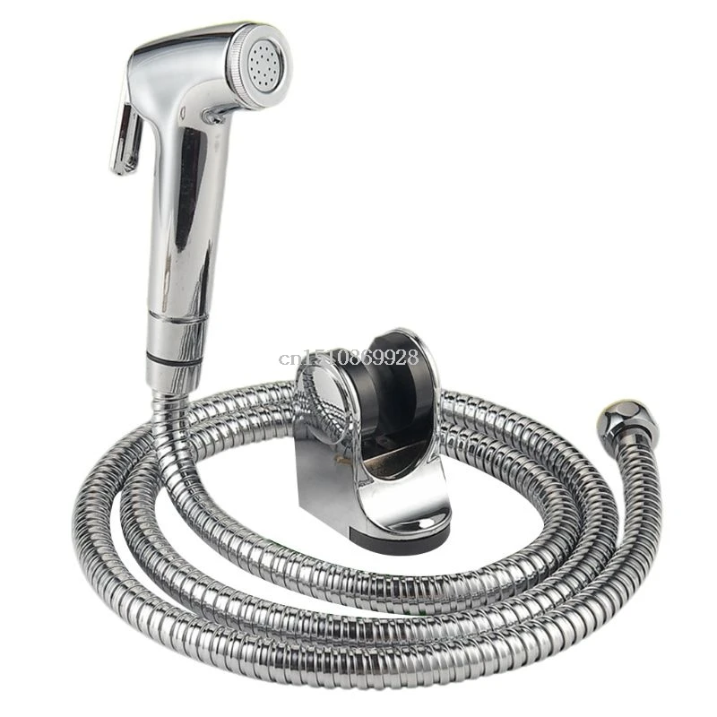 

Handheld Shower Head Douche Toilet Bidet Spray Wash Jet Shattaf with stainless steel Hose