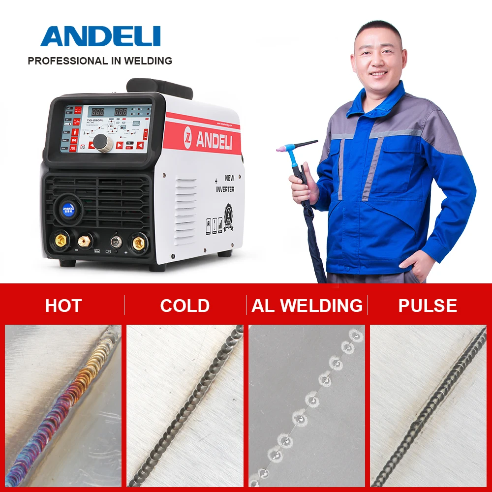 Share Smart TIG-250PL Ac Dc лазер импульсный холодный с алюминиевой сваркой Tig Lassen |