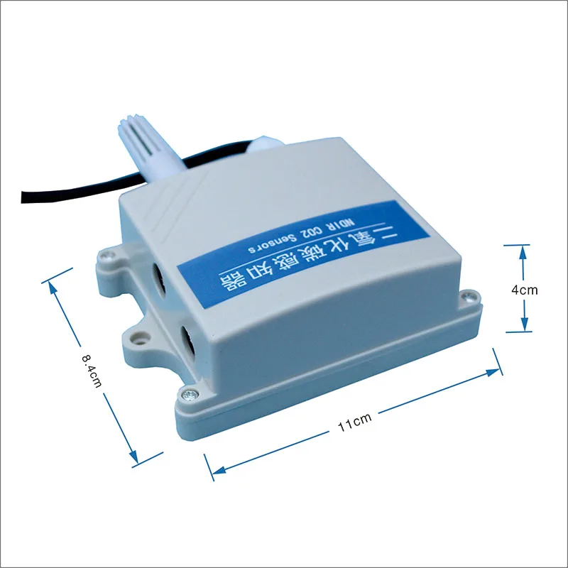 Датчик температуры и влажности CO2 передатчик RS485/Ethernet/GPRS Modbus RTU NDIR 0-10000ppm ЖК-дисплей