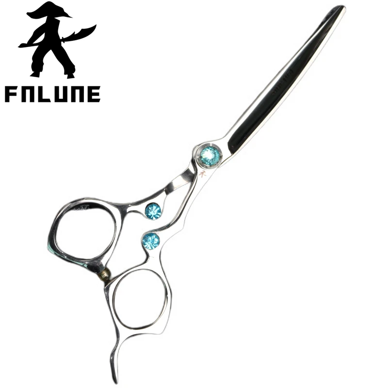 

FnLune Different blade 6.0 Inch VG-10 Top Professional Hair Salon Scissors Cut Barber Haircut Shear Hairdressing Scissors