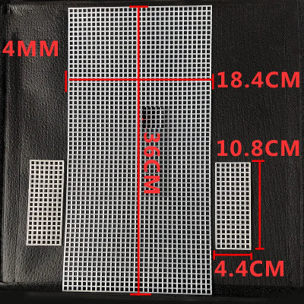 6pcs/set Of Auxiliary Weaving Plastic Mesh Plastic Mesh Kit Diy Bag Accessories Weaving Helper Making Accessories Wholesale