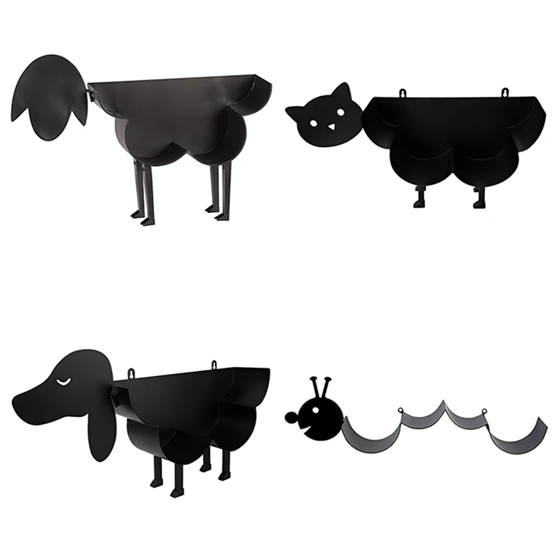 

ART & ARTIFACT Sheep Toilet Paper Roll Holder - Metal Wall Mounted or Free Standing Bathroom Tissue Storage, 7 Rolls