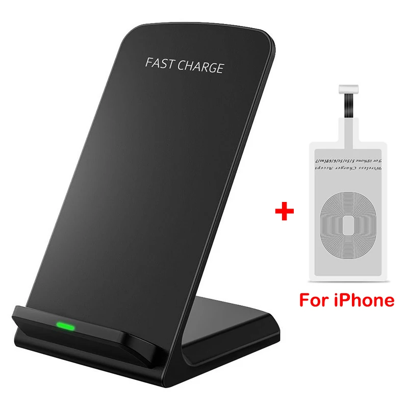 Chargeur Sans Fil Быстрое беспроводное зарядное устройство Draadloze Oplader для samsung Galaxy A70 A50 Универсальная Подставка для зарядки 10 Вт Быстрая зарядка Chargeur Sans Fil - Тип штекера: Chargeur Sans Fil