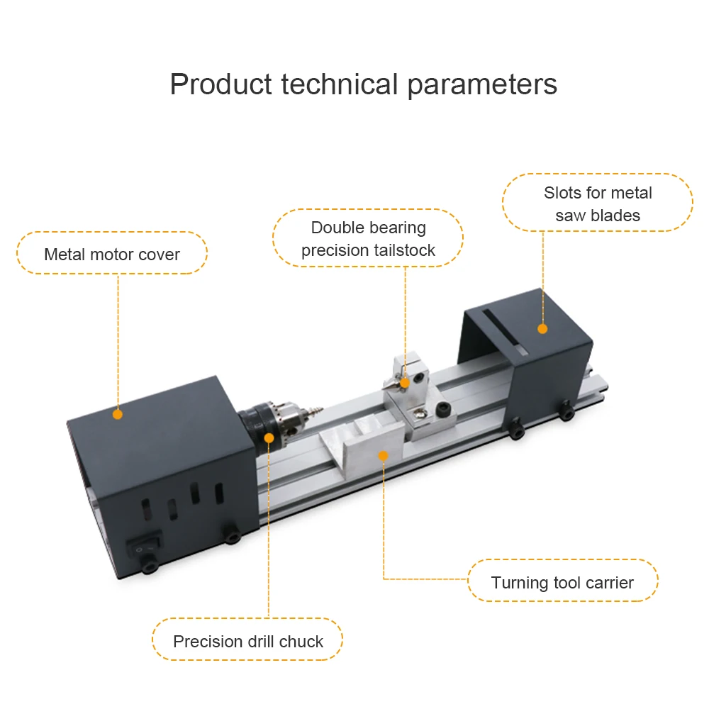Горячая 80 Вт мини токарный станок полировальный деревообрабатывающее ремесло