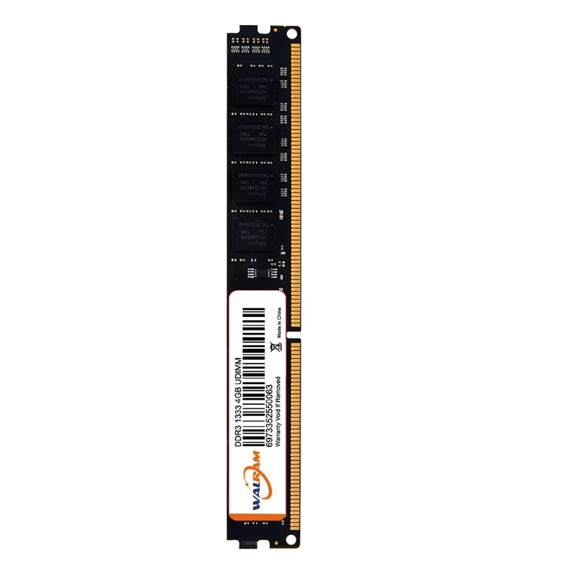 

WALRAM Memory Module Memory Card DDR3 4GB 1333Mhz Pc3-10600 240-Pin Is Suitable for Desktop Computer Memory