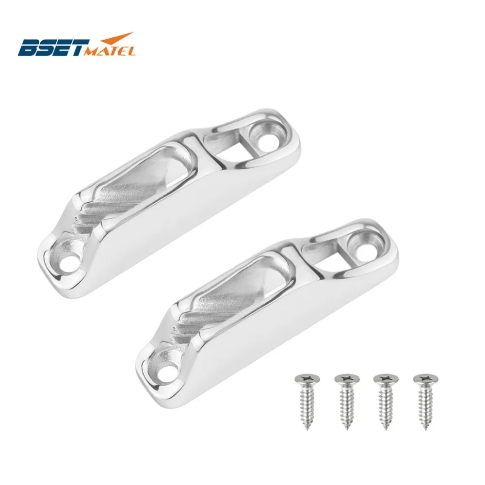 

Комплект из 2 предметов, прочные SS316l лодка моллюск шипа веревка шипа Варенье зажим линии обеспечивают лодка Запчасти оборудования парусный ...