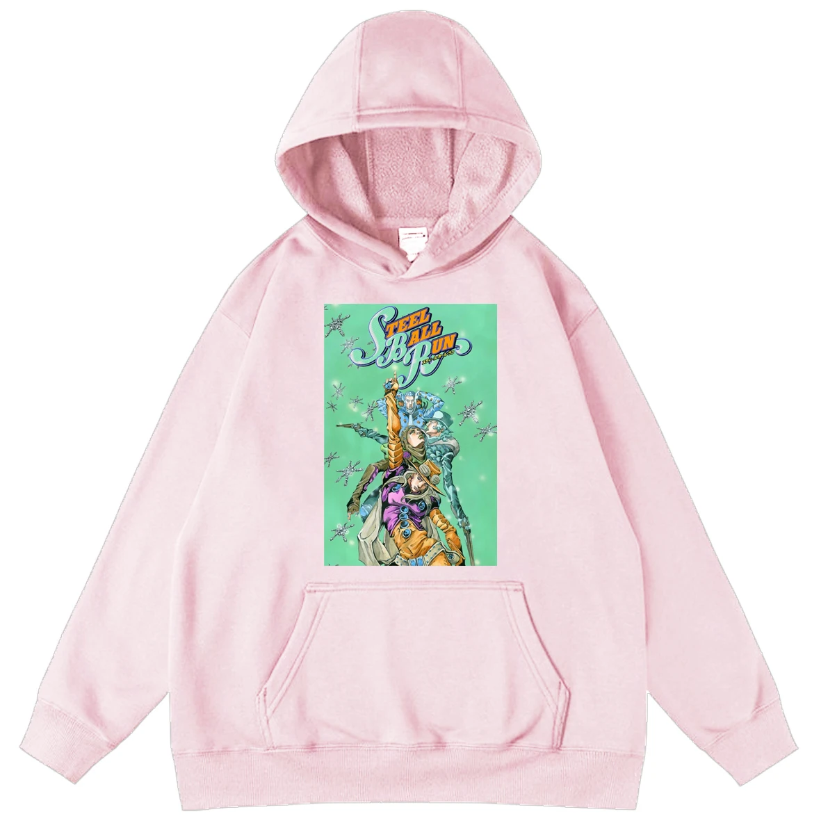 

Animated Oversized Hoodie JoJo's Bizarre Adventure Children's clothing boys and girls Anime Hoodies long sleeve Sweatshirts