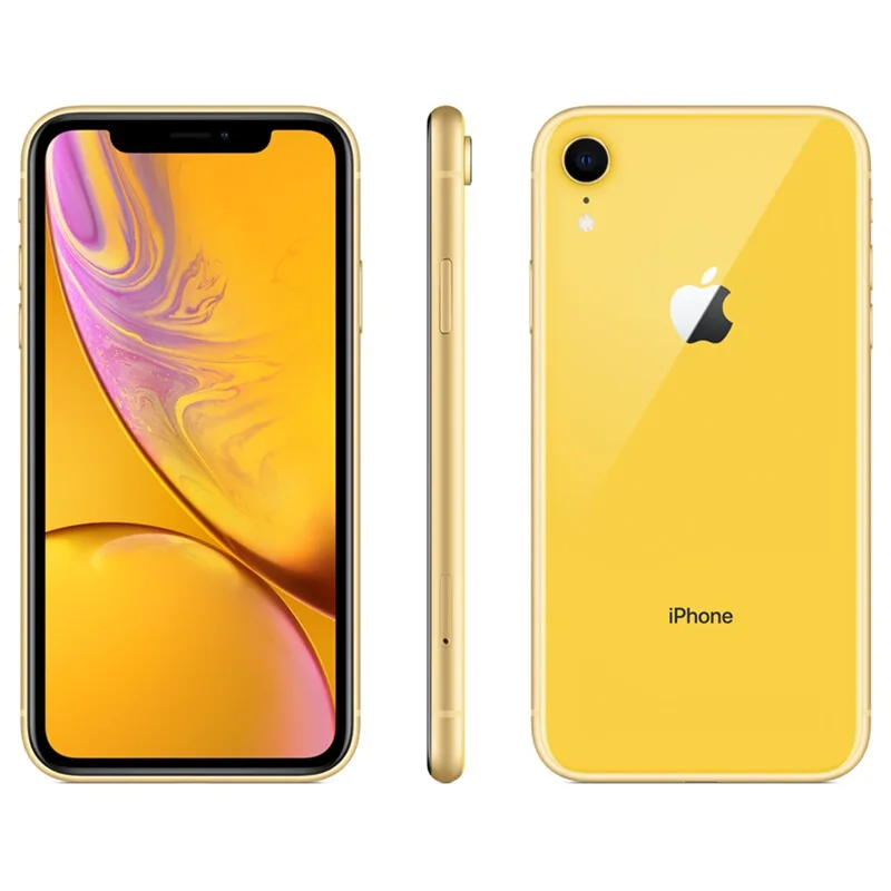 Разблокированный оригинальный Apple iPhone XR | Безрамочный ЖК дисплей 6 1 дюйма 64 ГБ/128
