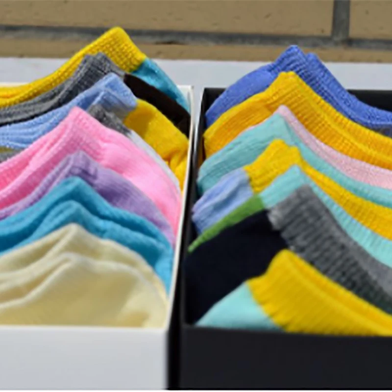 2018 Новые Красочные Короткие парные носки креативные обувь для мужчин и женщин