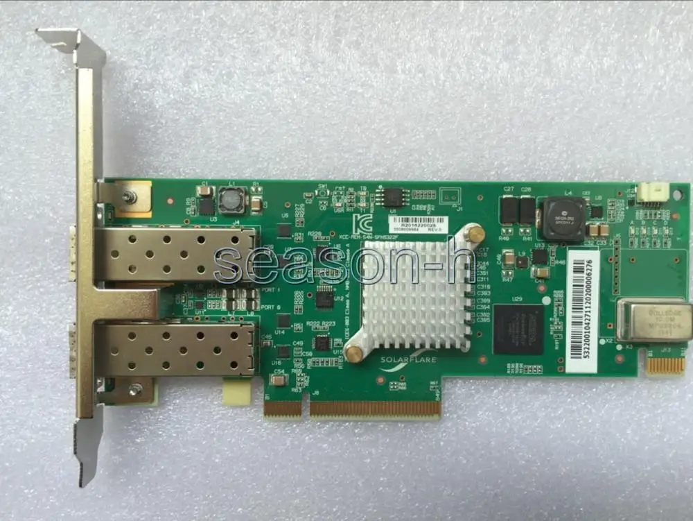 

Solarflare SFN5322F Dual Port 10GbE PCI-E Server Card network card
