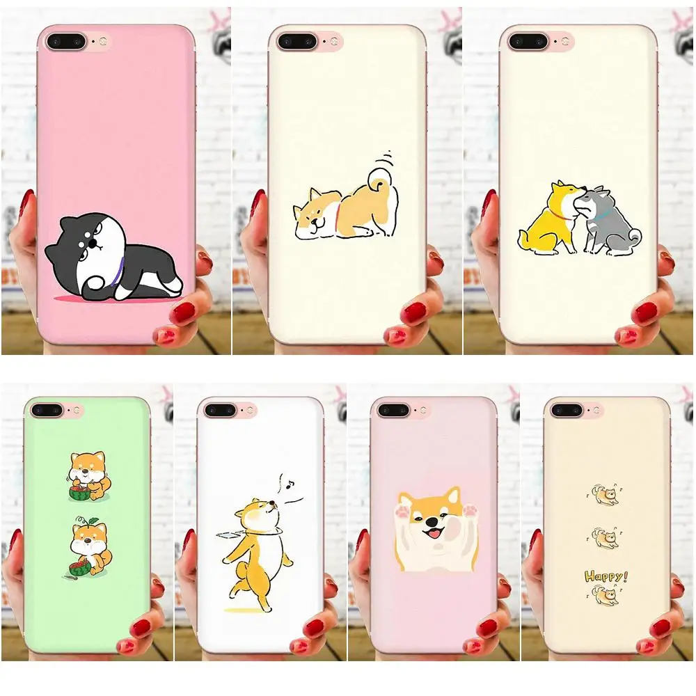 Уникальный высокого качества чехол для телефона милый Косплей Shiba Лисья