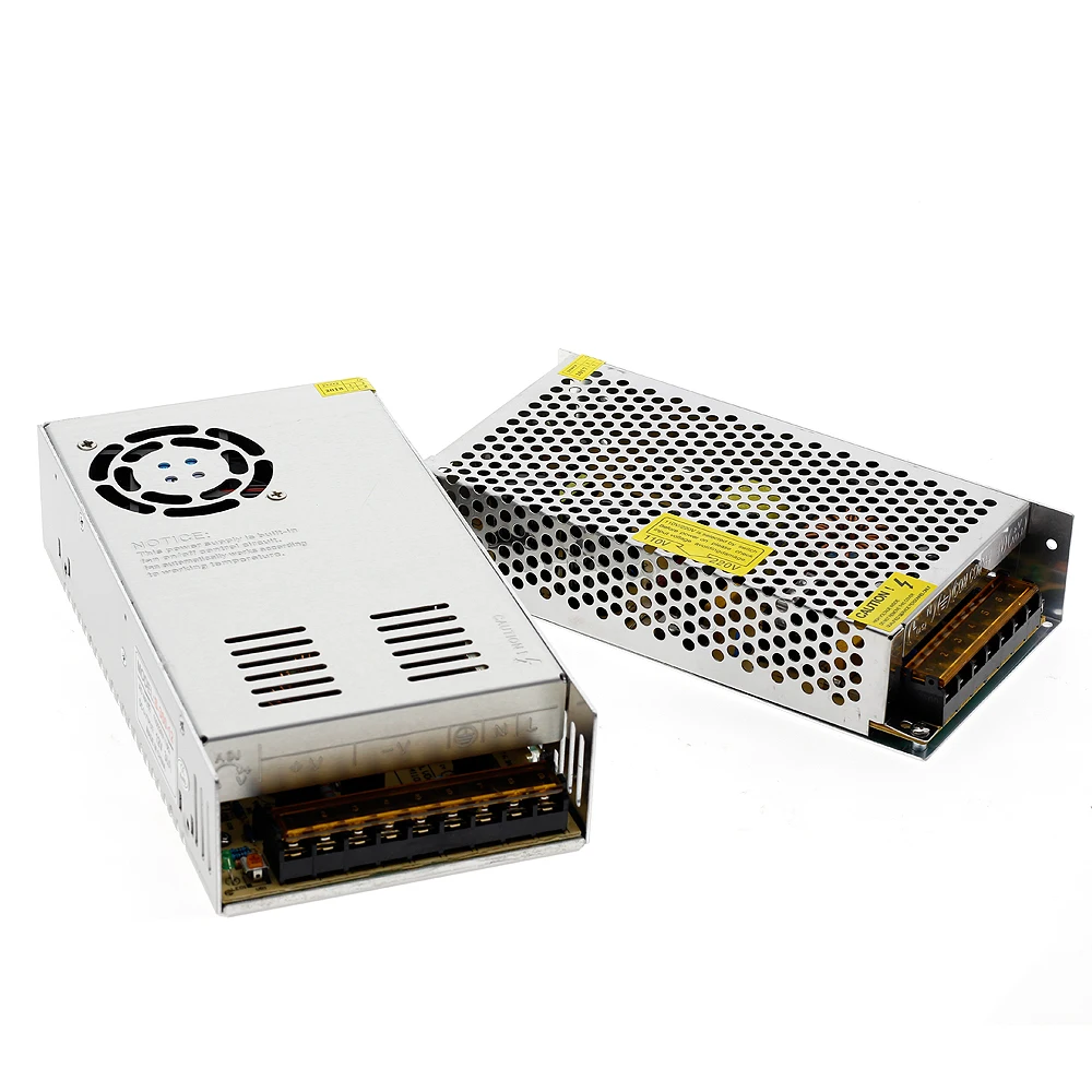DC12V трансформаторы Высокое качество 60W 100W 200W 300W 400W 500W 600W светодиодный Питание адаптер драйвер для Светодиодные ленты света