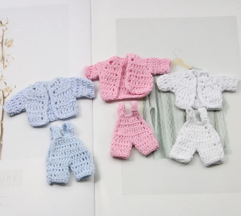 4 шт. Мини вязание одежды DIY кукла декоративные принадлежности мобильный телефон оболочки аксессуары детские декоративные шпильки для волос материал