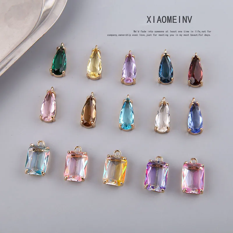 2 шт. 2020 Новые Модные Классические Медные инкрустированные Кристальные