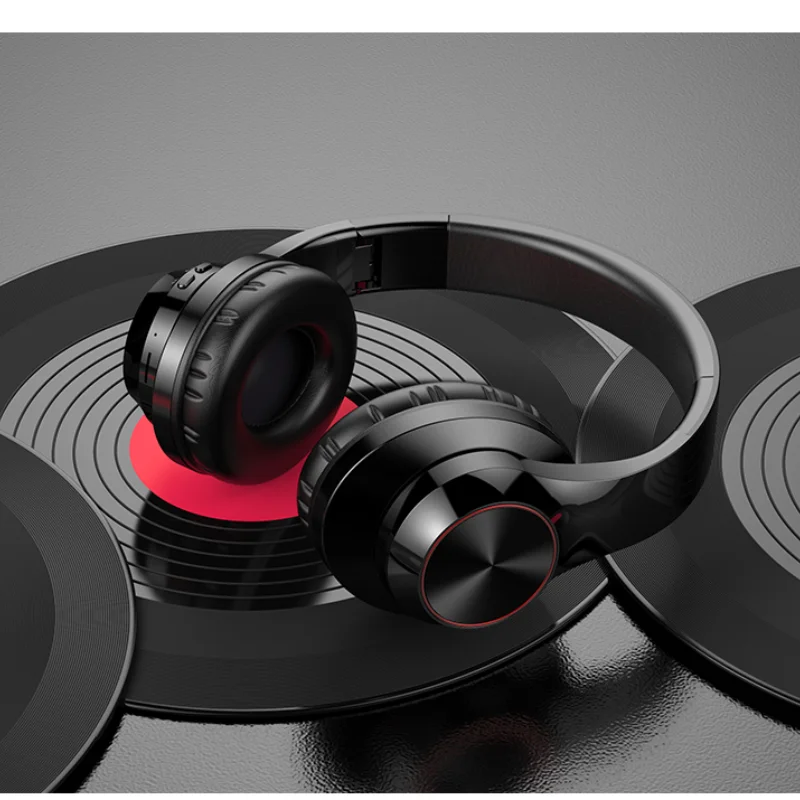 

Bluetooth Headphone Detachable Cable 9D Stereo Wireless Headset Foldable Game Headphones with Mic Noise Reduction for PC Phone