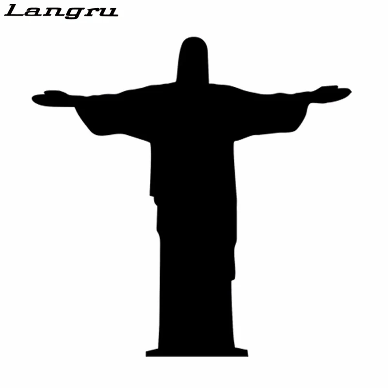 Наклейка на автомобиль Кристо редентор с Иисусом Бразилия для Lada виниловая