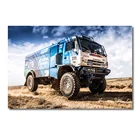 Картины, настенное искусство, КАМАЗ, грузовики, Шелковый путь, мастер, ралли, уличные картины, холст, плакаты и принты, Современное украшение