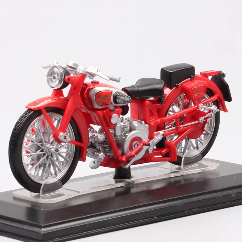 Крошечный винтажный мотоцикл в масштабе 1/24 гоночный велосипед Guzzi Airone Спортивная