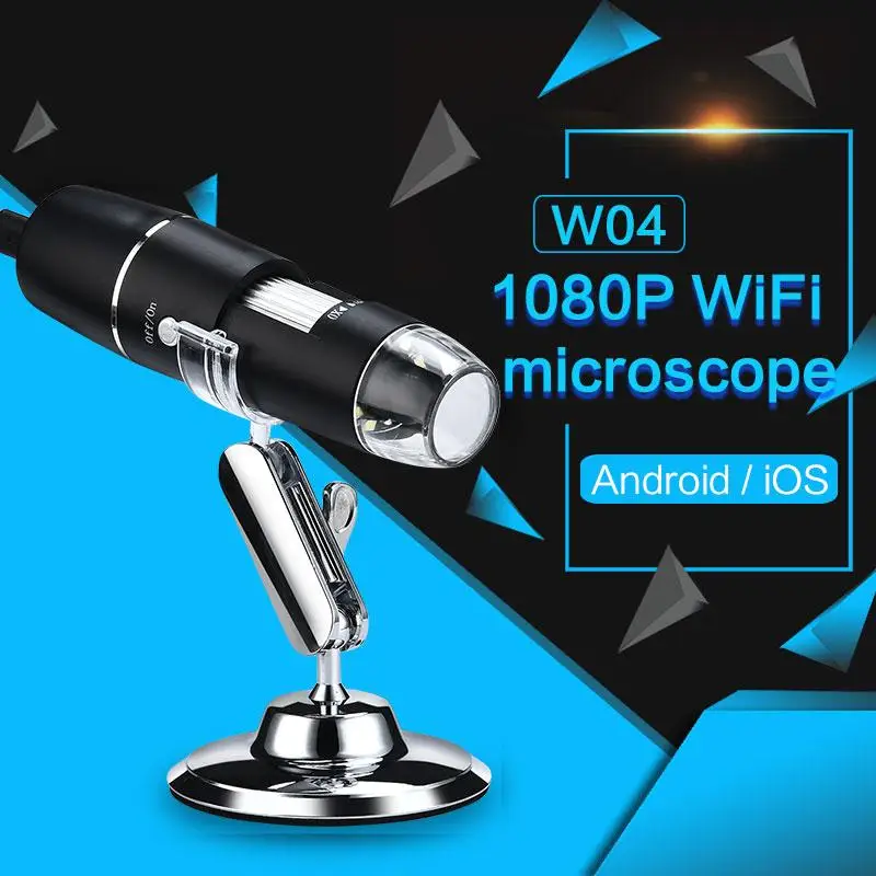 

WIFI Прочный портативный профессиональный Wi-Fi электронный микроскоп цифровой микроскоп Инспекционная камера фотографии водонепроницаемый