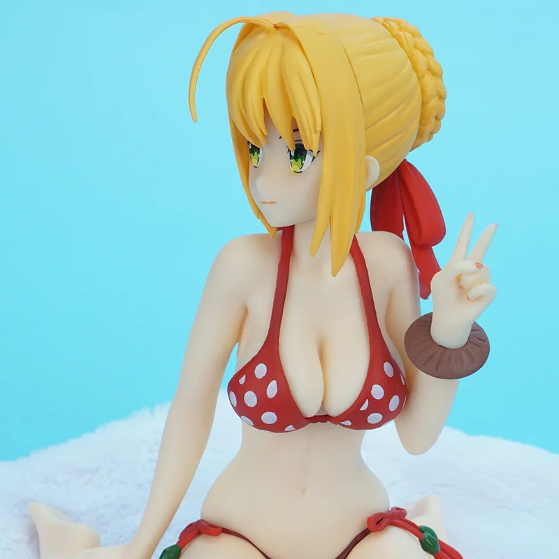 Аниме Fate extella Apocrypha joanon Arc Saber Nero купальники Ver купальник бикини сексуальные