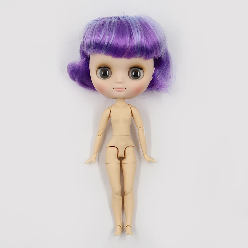 Кукла Middle blyth 1/8 матовое тело для суставов лица короткие/длинные волосы