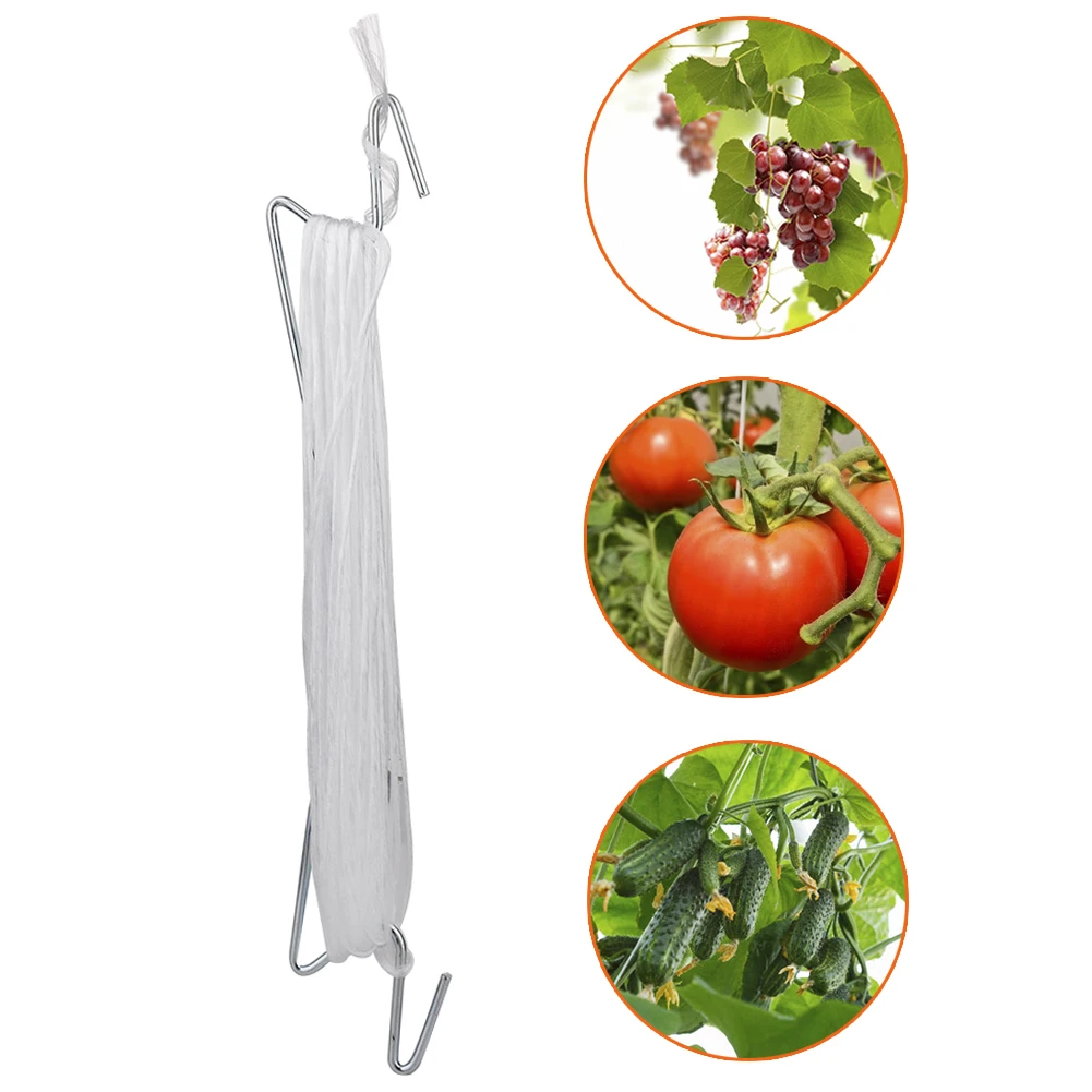 

Garden Plant Growth Pull Hook Gardening Tomato Support J Hook Tomato Plant Holder Binder Vine Vegetables Clamp Growing Hooks