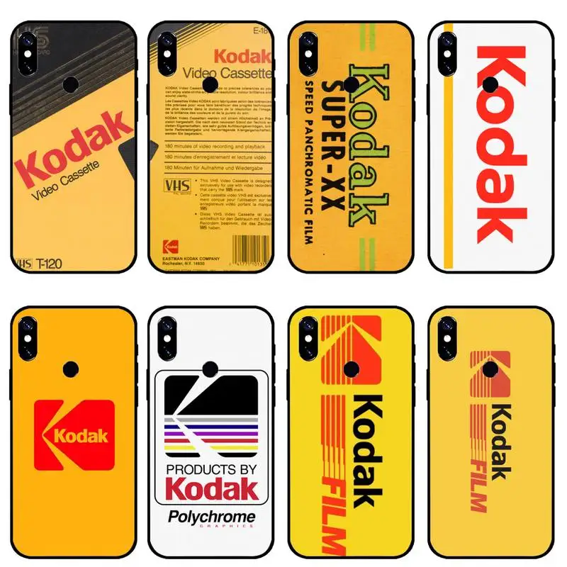 

Kodak Movie retro sign Phone Case For Xiaomi Redmi 7 8 9t a3Pro 9se k20 mi8 max3 lite 9 note 9s 10 pro