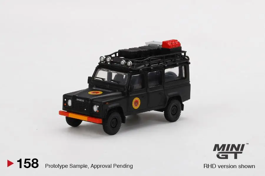 Мини GT 1:64 Land Rover Defender 110 воробьющаяся машина отлитый под давлением | Игрушки и
