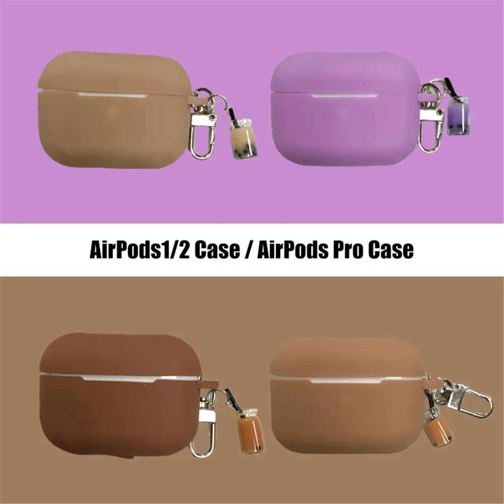 Силиконовый чехол с подвеской для Airpods 1/2 pro|Аксессуары наушников| |