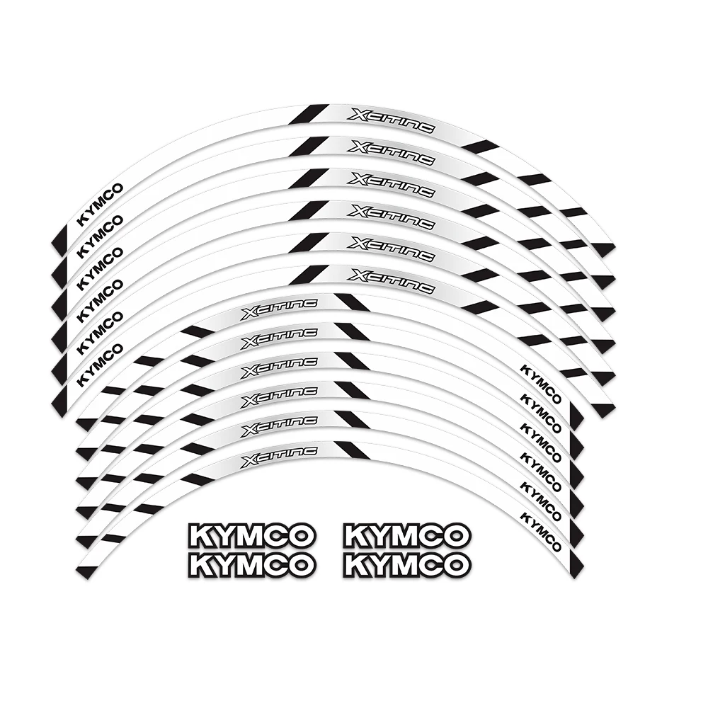 12 шт. светоотражающие полосы для мотоциклетных колес|Наклейки и стикеры| |