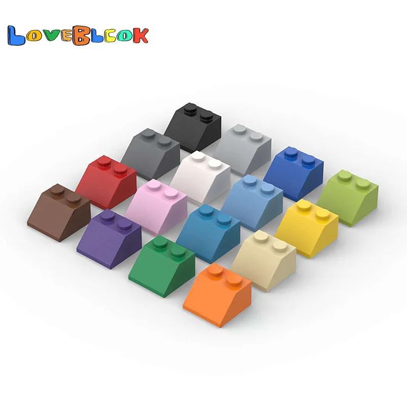 

Склон кирпича 2x2 (45 °), строительные блоки, сборы, детали MOC, игрушки «сделай сам», подарок, креативный развивающий 3039 / 6227 для детей, 10 шт./лот