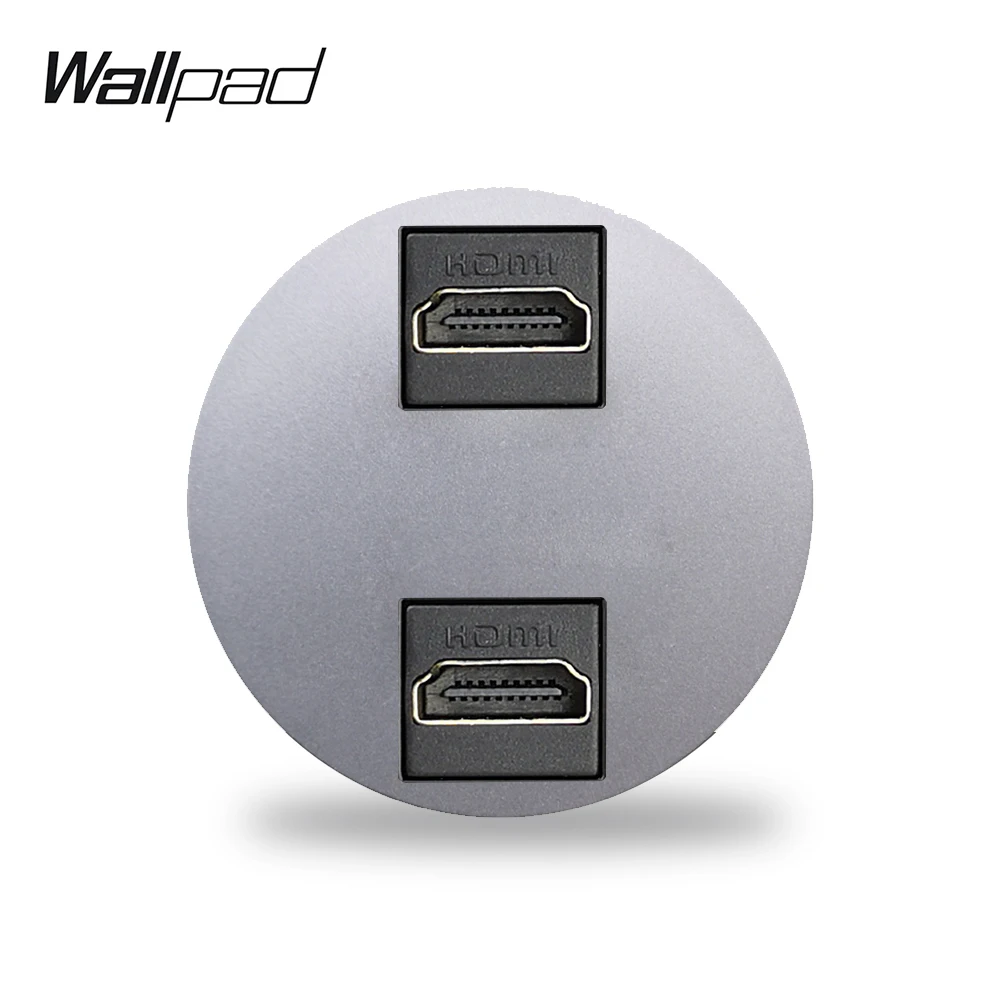 Wallpad 5 цветов двойной HDMI 3 0 Соединительный порт настенная розетка модуль