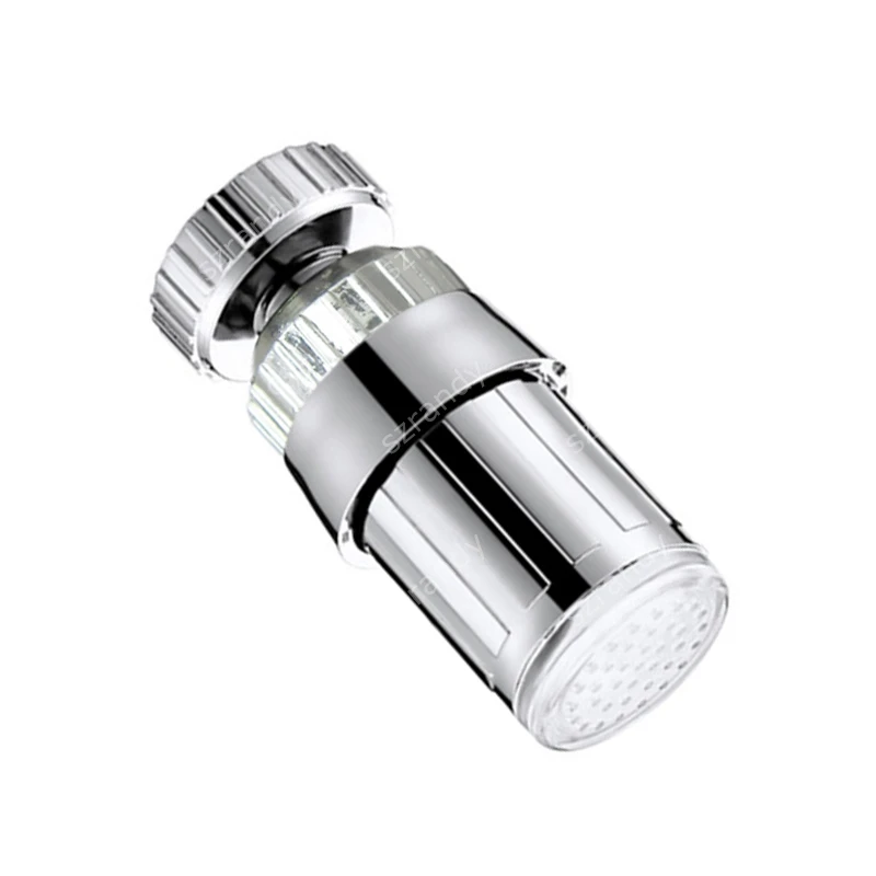 Светодиодный светильник для крана 360 градусов 7 цветов модный кухонный кран