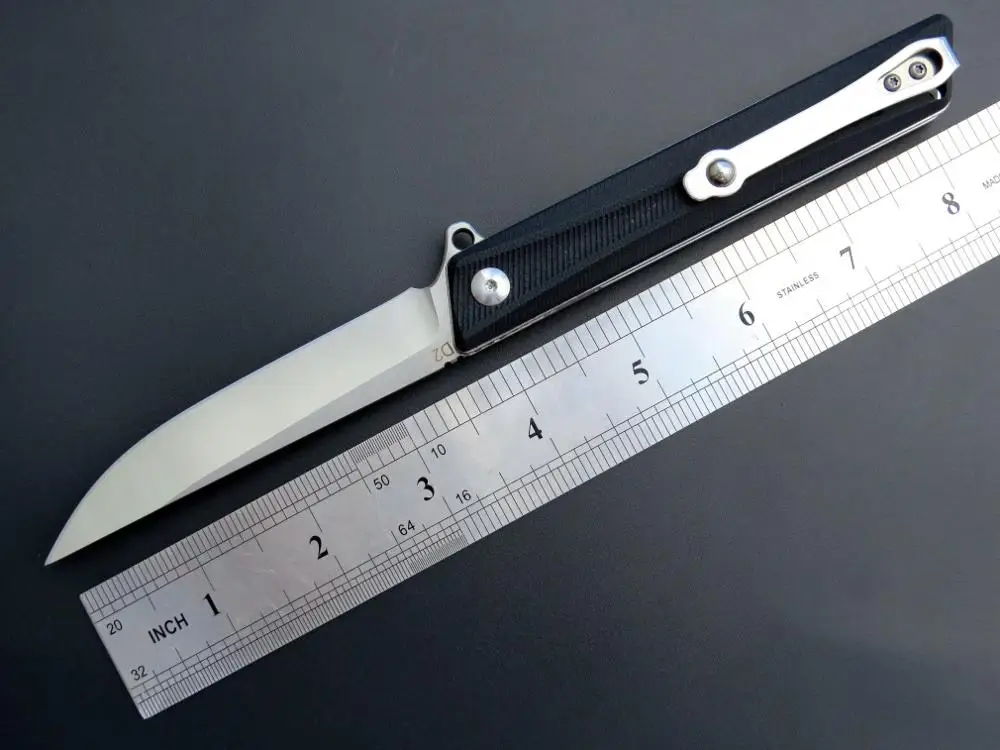 Фото Складной нож Eafengrow EF956 D2 + G10 портативный карманный клинок охотничий для кемпинга Складной нож Eafengrow EF956 D2 + G10 портативный карманный клинок охотничий для кемпинга